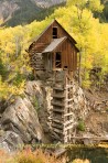 Crystal Mill, Crystal, Marble, Colorado, aspen, trees, fall